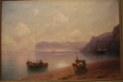 Morning at Sea, Canvas, Oil by Ivan Konstantinovich Aivazovsky